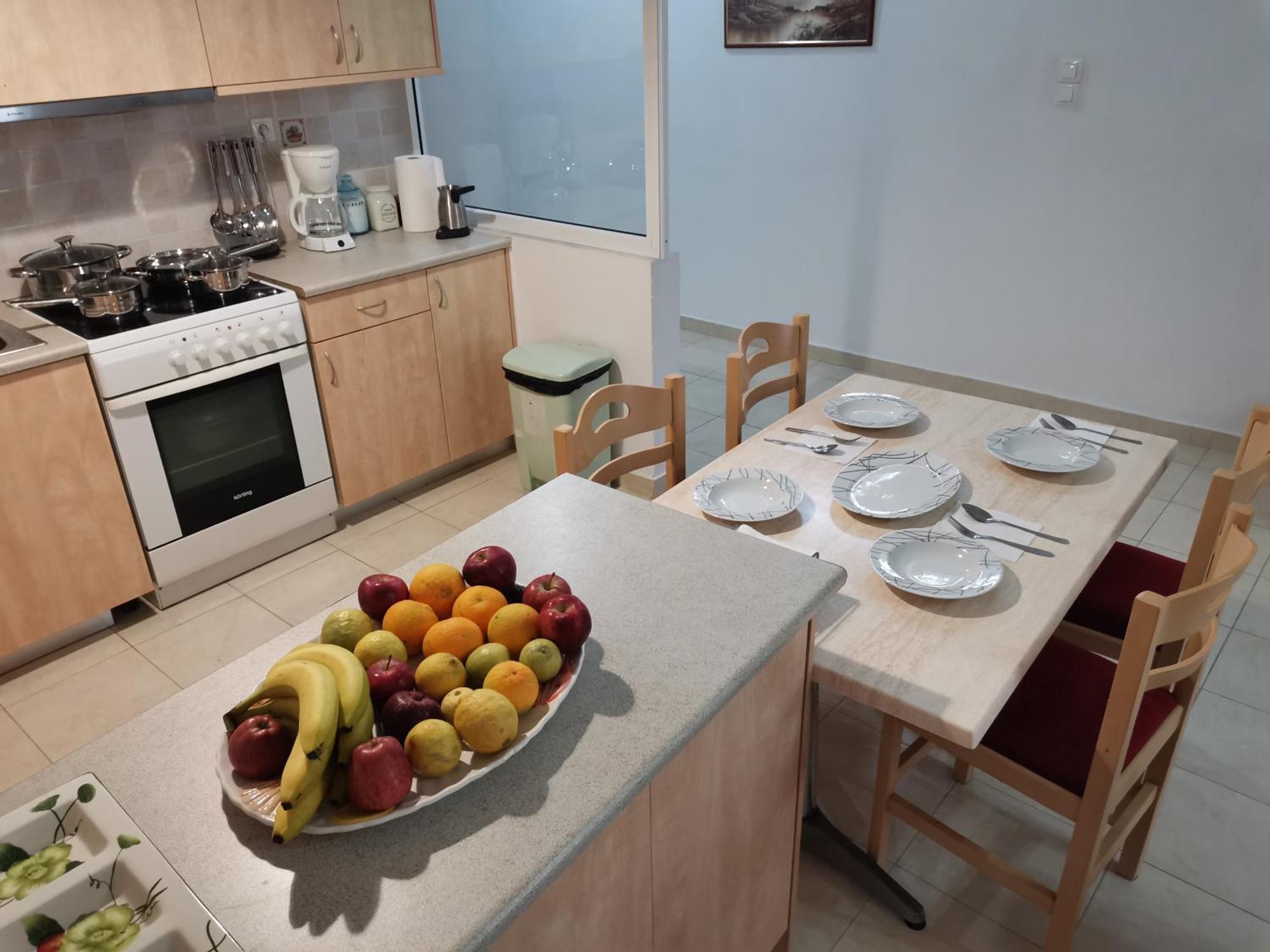 Stratos Sunset House Lejlighed Koutsourás Eksteriør billede