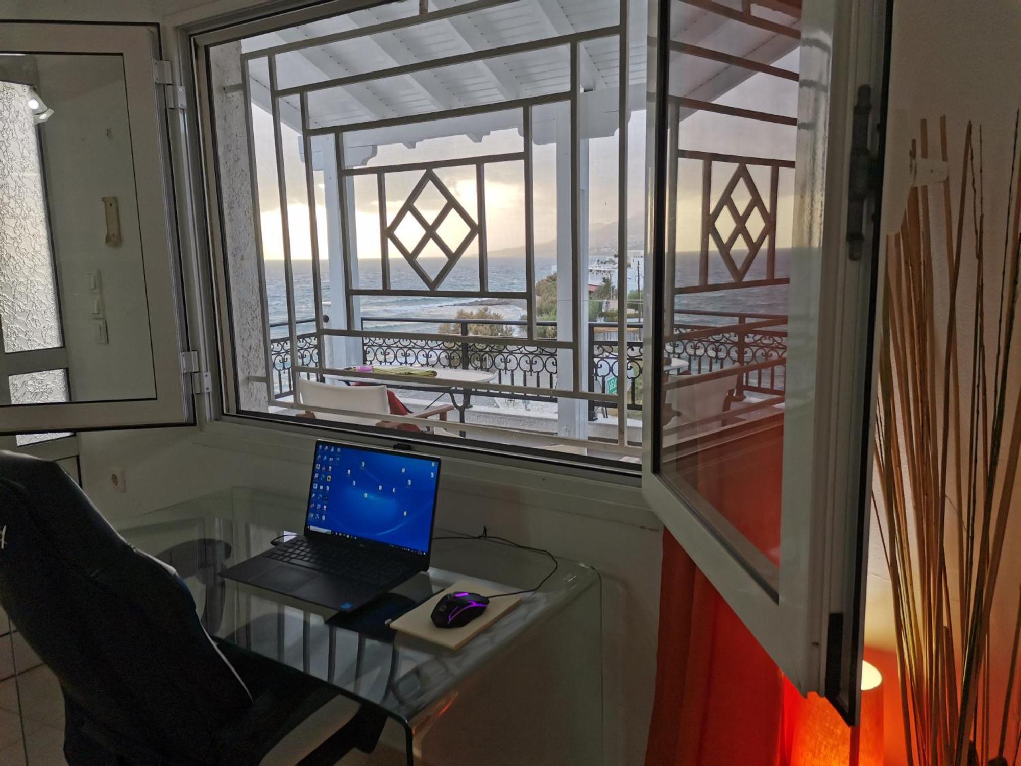 Stratos Sunset House Lejlighed Koutsourás Eksteriør billede