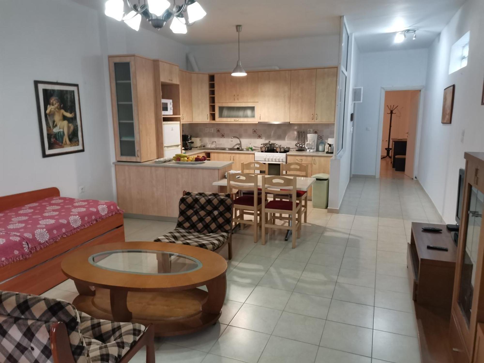 Stratos Sunset House Lejlighed Koutsourás Eksteriør billede