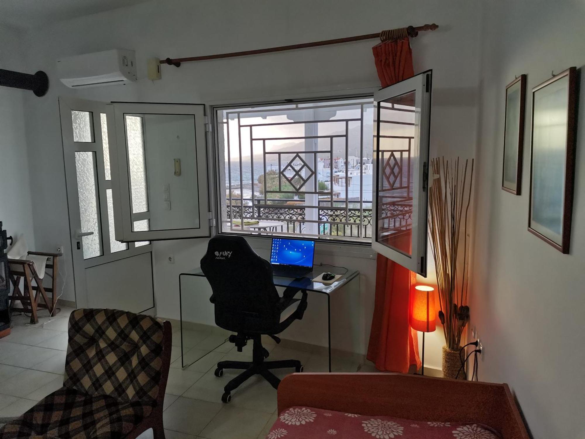 Stratos Sunset House Lejlighed Koutsourás Eksteriør billede